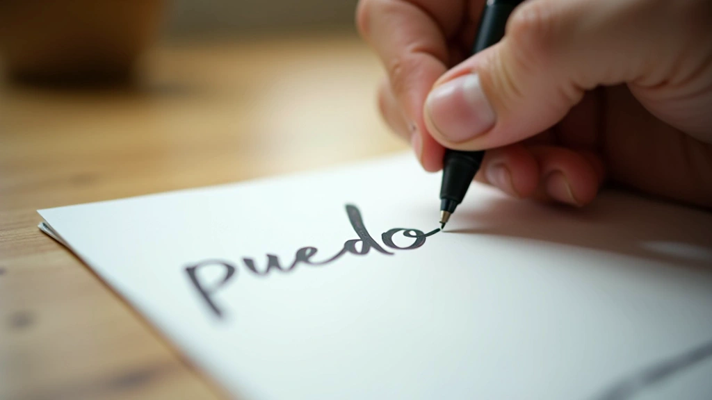 A hand writing in a notebook during a reflection exercise