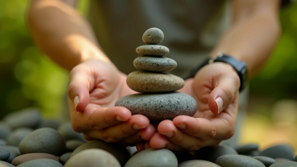 Balanced stones illustrating adaptation